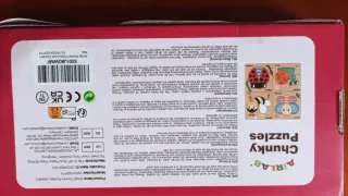 NUEVO. Puzzles Gruesos Airlab 18+ Meses. Madera.