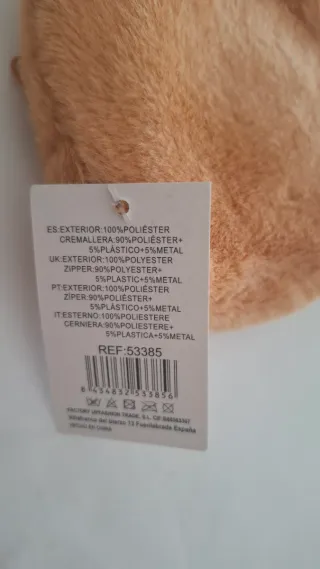 Monedero Capibara Peluche
