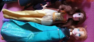 Muñecas Frozen y princesas lote 4