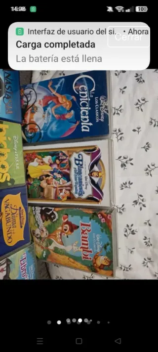 Películas VHS Disney