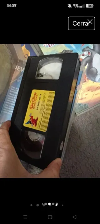 Películas VHS Disney