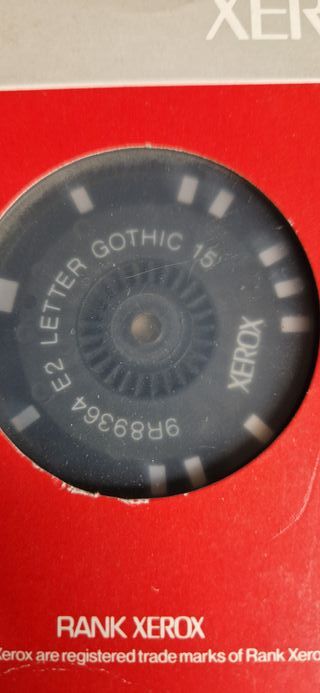 Margaritas Xerox 60 Series Print Wheel