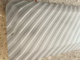 Luz de techo a rayas