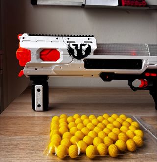 Pistola Nerf Rival como nueva