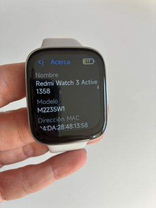 Xiaomi Redmi Watch 3 Active Gris