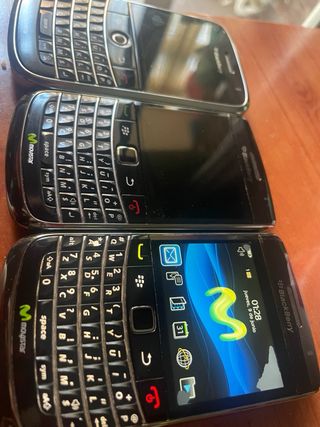 3 BlackBerry 9000 y 9700