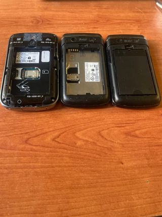 3 BlackBerry 9000 y 9700