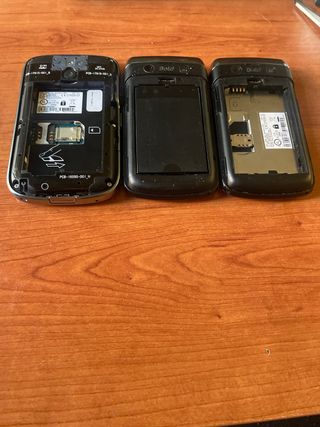 3 BlackBerry 9000 y 9700