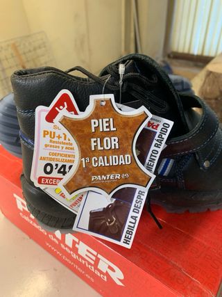 Zapato de Seguridad Panter Talla 44