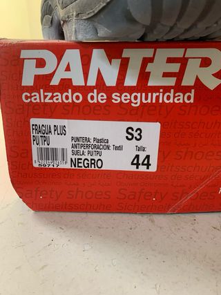 Zapato de Seguridad Panter Talla 44