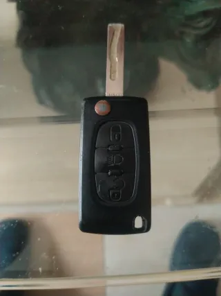 Llave Mando Citroën