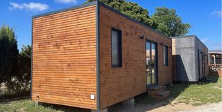 MÓDULO FORRADO EN MADERA