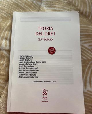 Teoria del Dret 2ª Edició