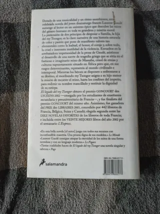 El legado del rey Tsongor (Narrativa) (Spanish ...