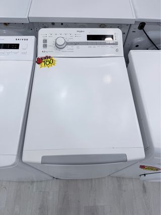 LAVADORA CARGA SUPERIOR WHIRLPOOL 6.5kg 1200rpm A+