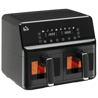 Freidora Doble 8L 2500W 8 Programas