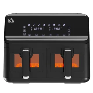 Freidora Doble 8L 2500W 8 Programas