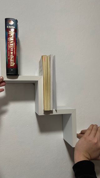 Estantería Zigzag Blanca