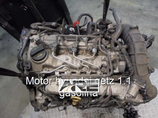 Motor hyundai getz 1.1 gasolina.