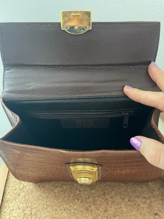 Bolso de piel vintage