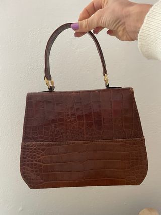 Bolso de piel vintage
