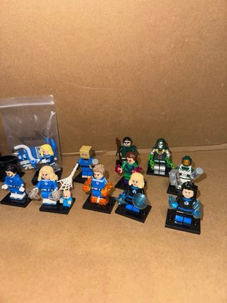 Minifiguras compatibles con LEGO Cuatro Fantástico