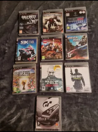 Consola PS3 + Juegos + Accesorios