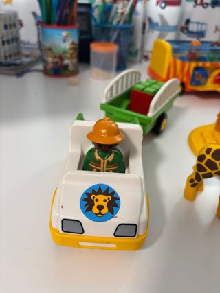 Barco Pirata y safari Playmobil