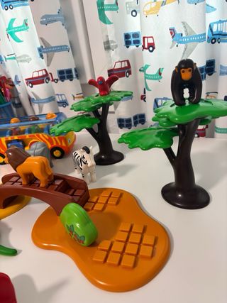 Barco Pirata y safari Playmobil