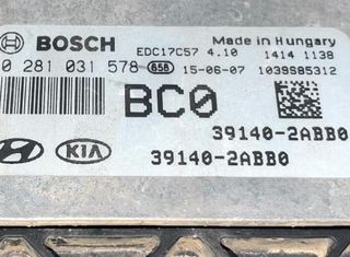 Centralita motor 391402abb0 hyundai tucson 107464