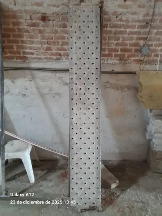 Chapas de andamio 2 metros