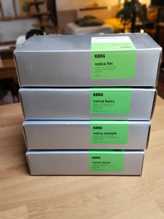 Pack Korg Volca (Bass, Sample, FM, Keys)