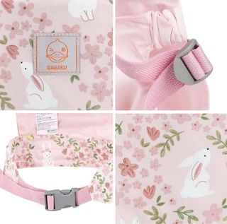 Porta muñecas y peluche rosa