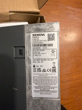 Variador Frecuencia Siemens G120C PN