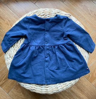 Vestido Tommy Hilfiger azul marino talla 62