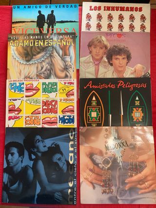 Lote 8 vinilos pactados