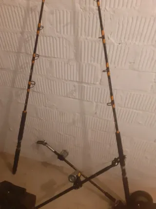 Equipo de pesca completo de currican de fondo