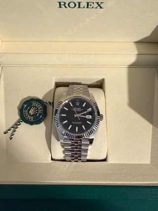 Rolex Datejust 41mm Acero y Oro Negro NUEVO!!!