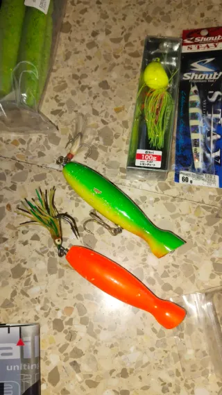 Lote señuelos pesca