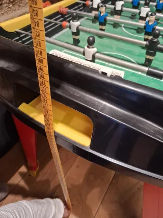 SUPER OFERTA, FUTBOLIN DE CASI UN METRO DE ALTURA