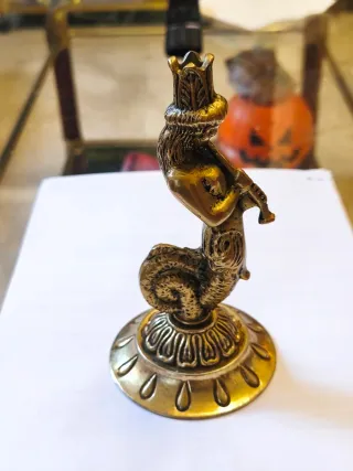 Figura Fauno Bronce Macizo