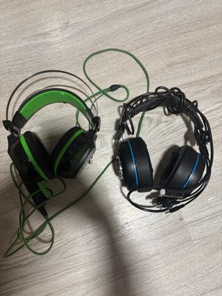 Cascos Gaming PC/PS4 Desgastados