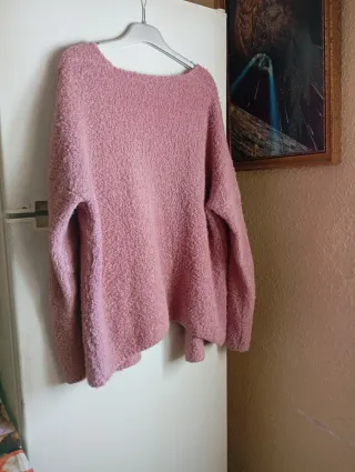 Blusa rosa talla única