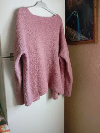 Blusa rosa talla única