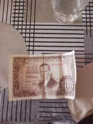 Billete 100 pesetas 1953