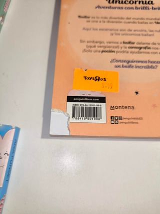 Lote 7 libros Unicornia.