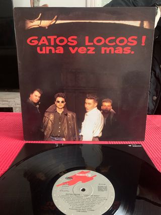 Vinilo Gatos Locos - Una Vez Mas