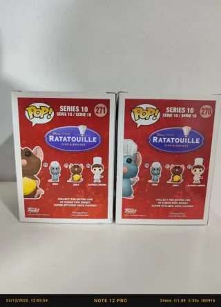 Funko Pop! Disney 271 Emile y 270 Remy