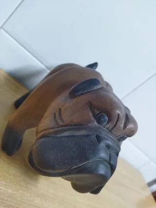 Perro de madera decorativo REBAJADO