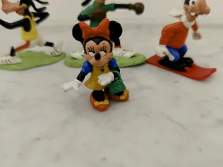 Figuras Goofy y Minnie PVC